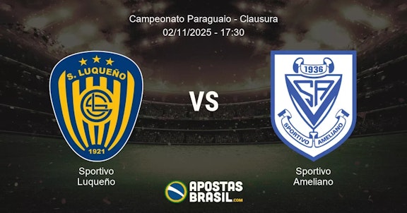 Sportivo Luqueo Sportivo Ameliano Campeonato Paraguaio Clausura 02112025 1730