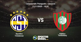 Sportivo Trinidense Atltico Tembetary Campeonato Paraguaio Clausura 21112025 1800
