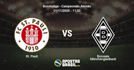 St Pauli Borussia Mnchengladbach Bundesliga Campeonato Alemo 01112025 1130