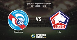 Strasbourg Lille Ligue 1 Campeonato Francs 09112025 1315