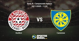 Sudtirol Carrarese Serie B Campeonato Italiano 08112025 1100