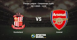 Sunderland Arsenal Premier League Campeonato Ingls 08112025 1430