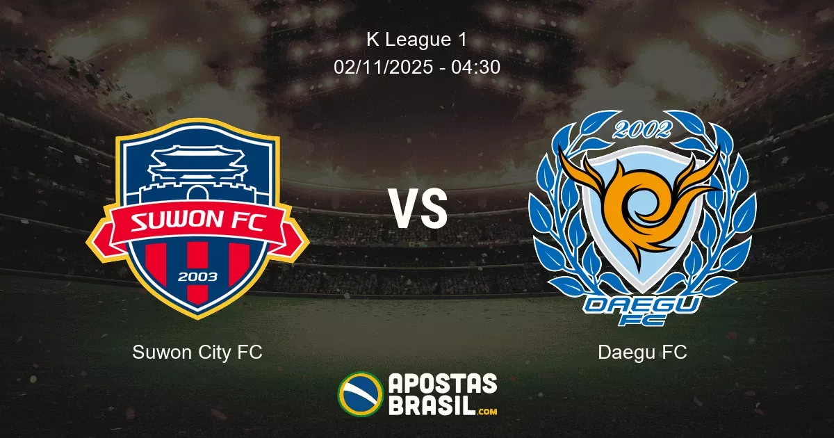 Suwon City FC Daegu FC K League 1 02112025 0430