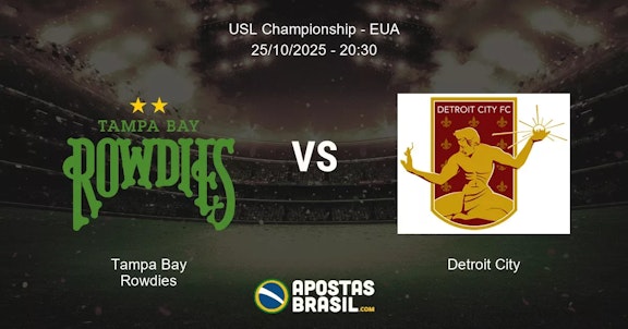 Tampa Bay Rowdies Detroit City USL Championship EUA 25102025 2030