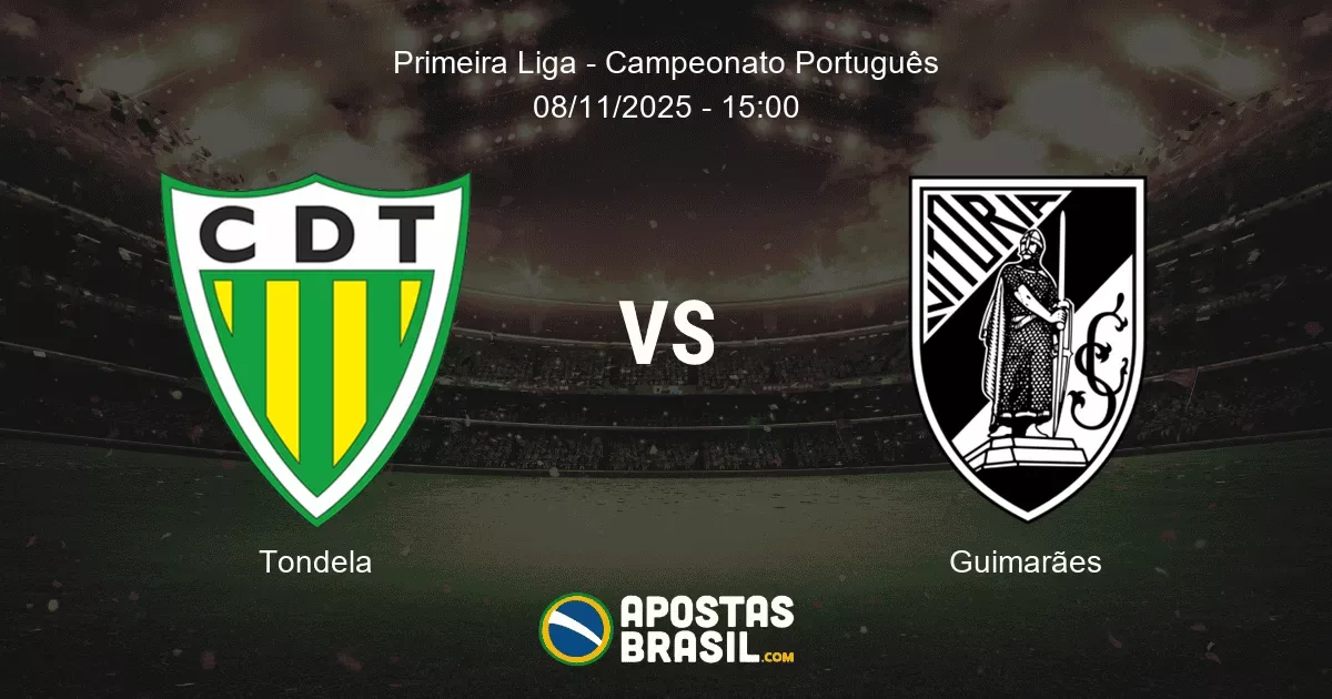Tondela Guimares Primeira Liga Campeonato Portugus 08112025 1500