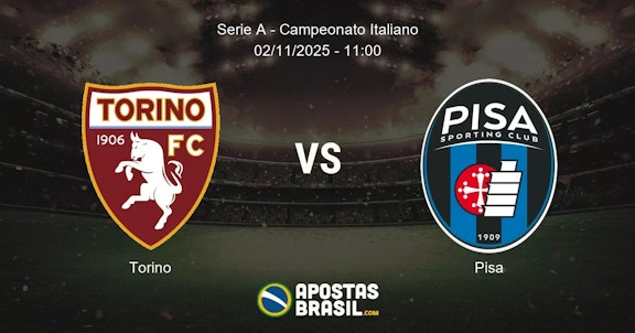 Torino Pisa Serie A Campeonato Italiano 02112025 1100