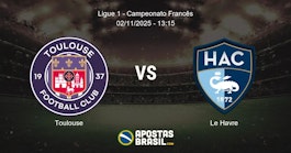 Toulouse Le Havre Ligue 1 Campeonato Francs 02112025 1315