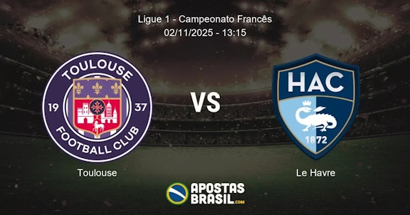 Toulouse Le Havre Ligue 1 Campeonato Francs 02112025 1315