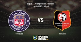 Toulouse Rennes Ligue 1 Campeonato Francs 29102025 1705