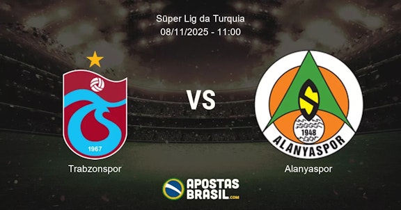 Trabzonspor Alanyaspor Sper Lig da Turquia 08112025 1100