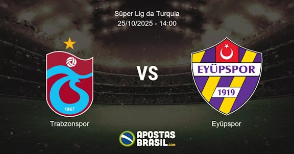 Trabzonspor Eypspor Sper Lig da Turquia 25102025 1400