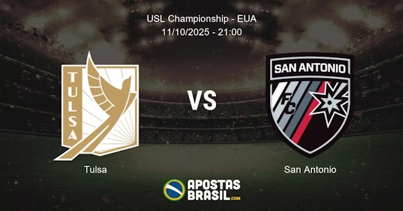 Tulsa San Antonio USL Championship EUA 11102025 2100