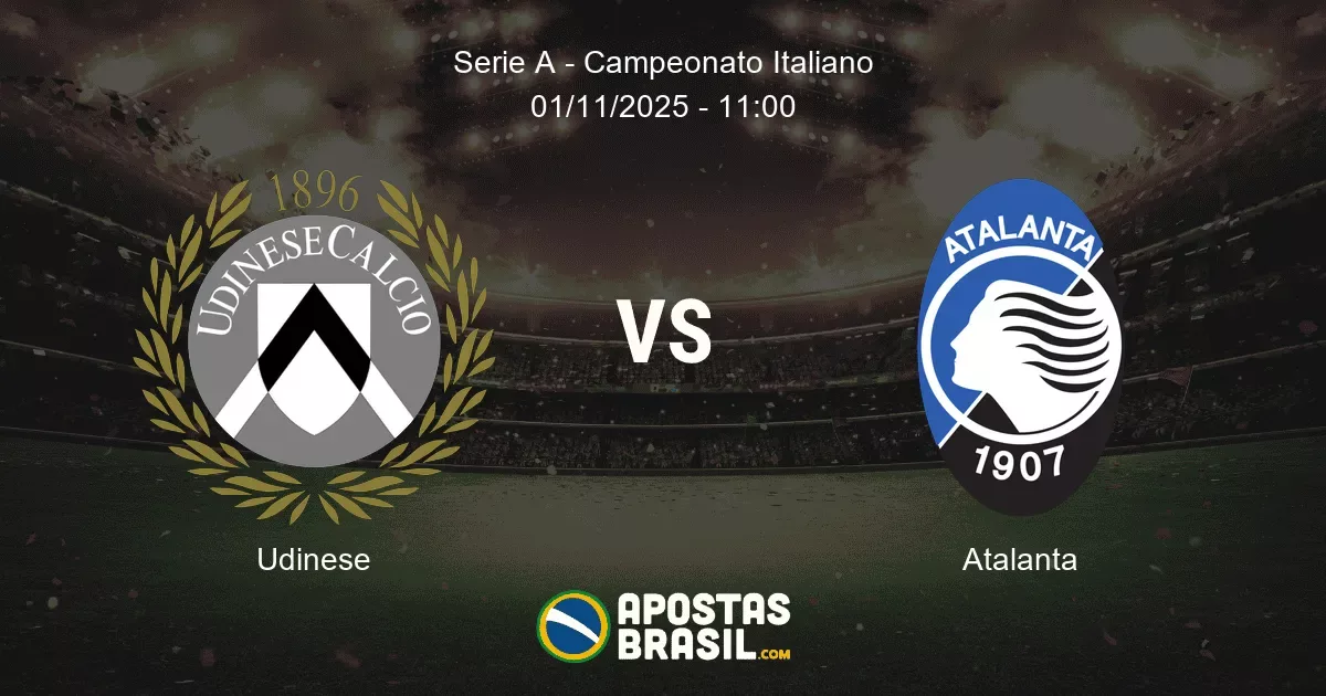 Udinese Atalanta Serie A Campeonato Italiano 01112025 1100