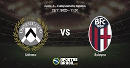 Udinese Bologna Serie A Campeonato Italiano 22112025 1100