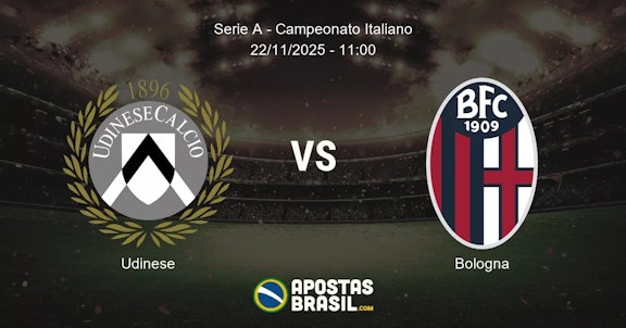 Udinese Bologna Serie A Campeonato Italiano 22112025 1100