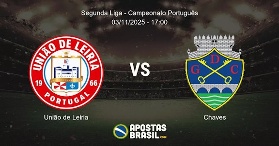 Unio de Leiria Chaves Segunda Liga Campeonato Portugus 03112025 1700