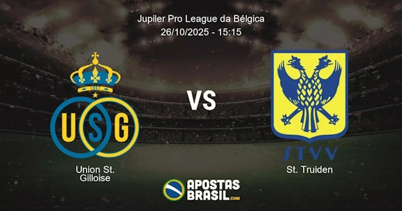 Union St Gilloise St Truiden Jupiler Pro League da Blgica 26102025 1515