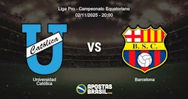 Universidad Catlica Barcelona Liga Pro Campeonato Equatoriano 02112025 2000