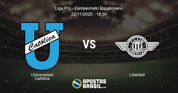 Universidad Catlica Libertad Liga Pro Campeonato Equatoriano 22112025 1830