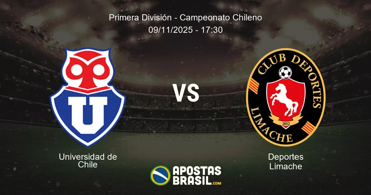 Universidad de Chile Deportes Limache Primera Divisin Campeonato Chileno 09112025 1730