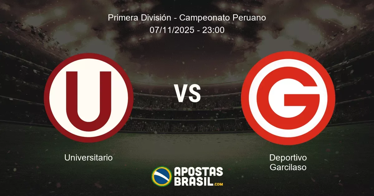 Universitario Deportivo Garcilaso Primera Divisin Campeonato Peruano 07112025 2300