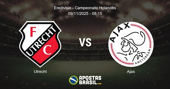 Utrecht Ajax Eredivisie Campeonato Holands 09112025 0815