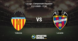 Valencia Levante La Liga Campeonato Espanhol 21112025 1700