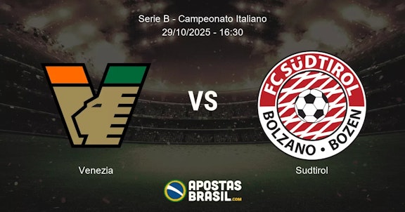 Venezia Sudtirol Serie B Campeonato Italiano 29102025 1630