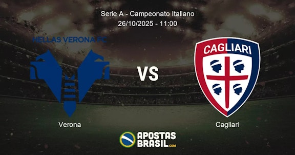 Verona Cagliari Serie A Campeonato Italiano 26102025 1100