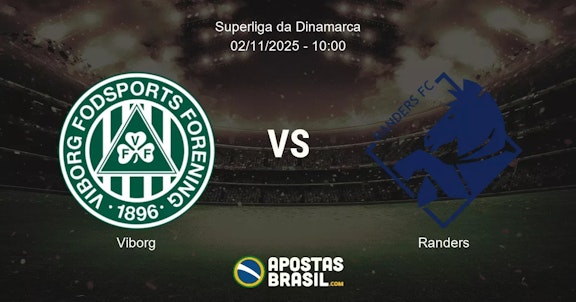 Viborg Randers Superliga da Dinamarca 02112025 1000
