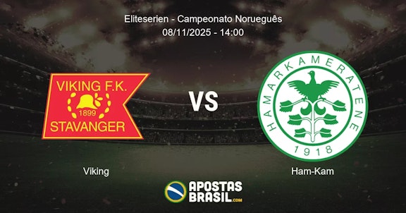 Viking Ham Kam Eliteserien Campeonato Noruegus 08112025 1400