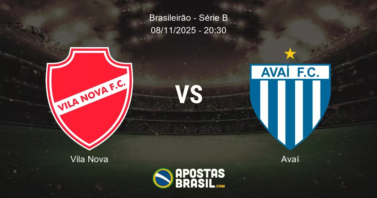 Vila Nova Ava Brasileiro Srie B 08112025 2030