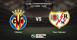 Villarreal Rayo Vallecano La Liga Campeonato Espanhol 01112025 1000
