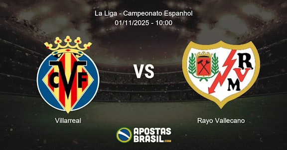 Villarreal Rayo Vallecano La Liga Campeonato Espanhol 01112025 1000
