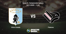 Virtus Entella Palermo Serie B Campeonato Italiano 22112025 1100