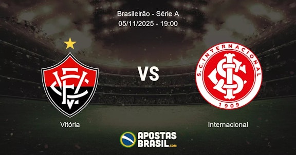 Vitria Internacional Brasileiro Srie A 05112025 1900