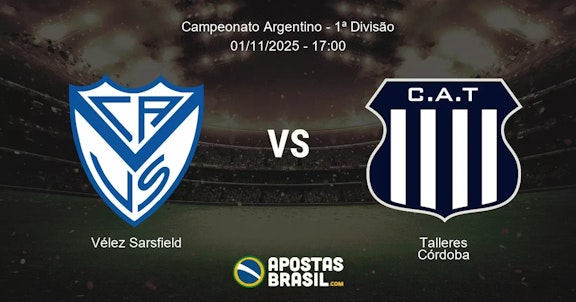 Vlez Sarsfield Talleres Crdoba Campeonato Argentino 1 Diviso 01112025 1700