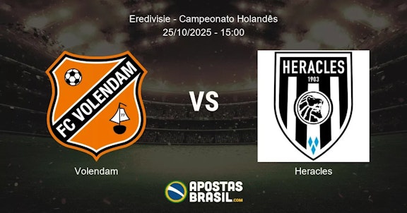 Volendam Heracles Eredivisie Campeonato Holands 25102025 1500