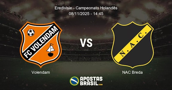 Volendam NAC Breda Eredivisie Campeonato Holands 08112025 1445