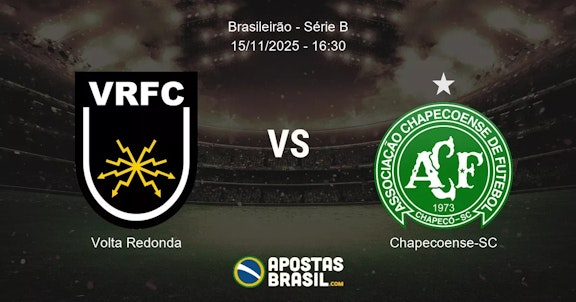 Volta Redonda Chapecoense SC Brasileiro Srie B 15112025 1630