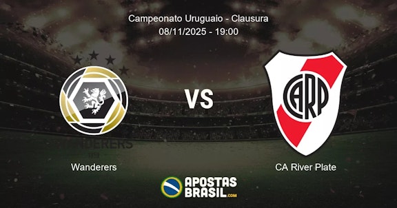 Wanderers CA River Plate Campeonato Uruguaio Clausura 08112025 1900