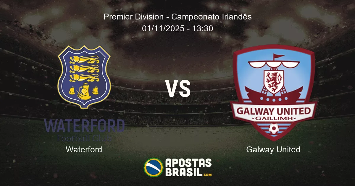 Waterford Galway United Premier Division Campeonato Irlands 01112025 1330