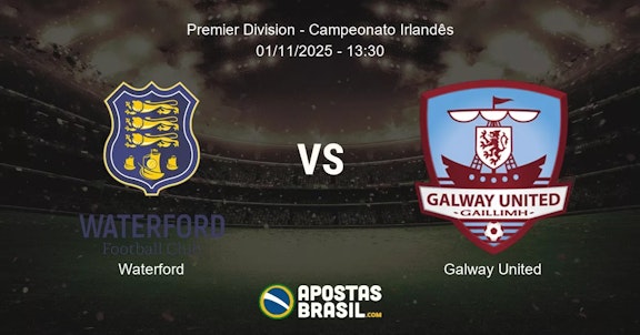 Waterford Galway United Premier Division Campeonato Irlands 01112025 1330
