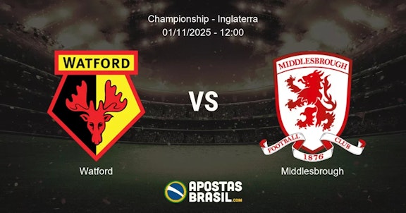 Watford Middlesbrough Championship Inglaterra 01112025 1200