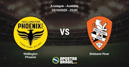 Wellington Phoenix Brisbane Roar A League Austrlia 25102025 2300