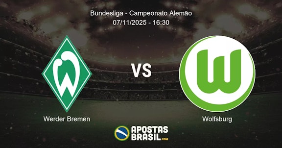 Werder Bremen Wolfsburg Bundesliga Campeonato Alemo 07112025 1630