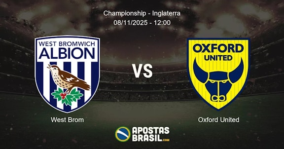 West Brom Oxford United Championship Inglaterra 08112025 1200