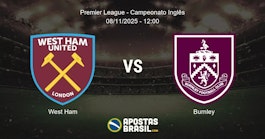 West Ham Burnley Premier League Campeonato Ingls 08112025 1200