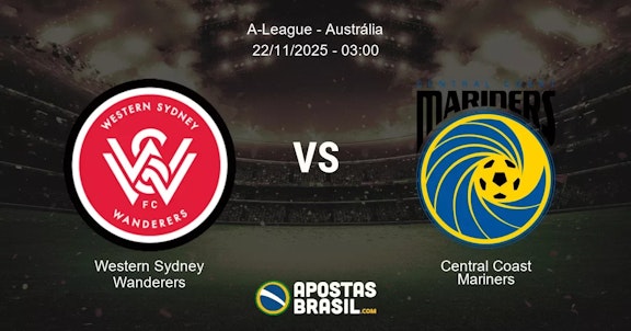 Western Sydney Wanderers Central Coast Mariners A League Austrlia 22112025 0300