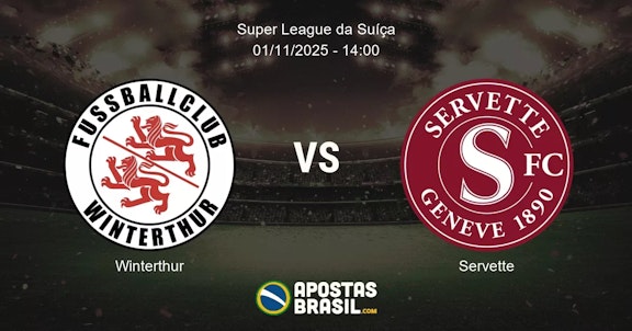 Winterthur Servette Super League da Sua 01112025 1400